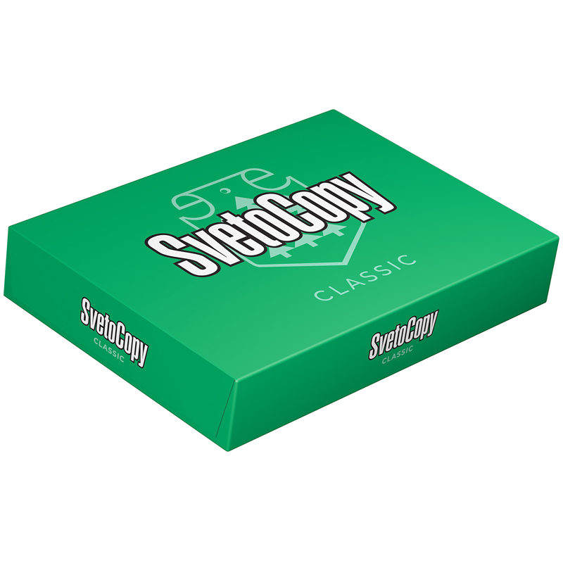 БУМАГА SVETOCOPY, А4, 80Г/М2, 500Л, КЛАСС С БЕЛИЗНА 146%, SYLVAMO