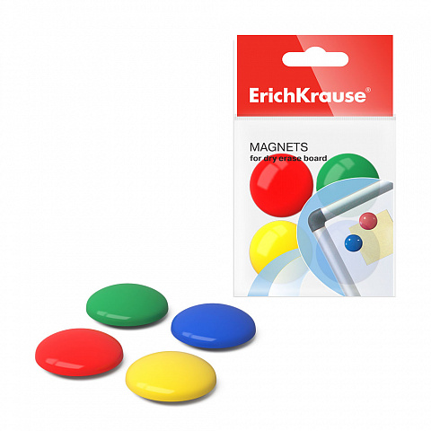 МАГНИТ ERICHKRAUSE, 3СМ (В ПАКЕТЕ ПО 8 ШТ.)