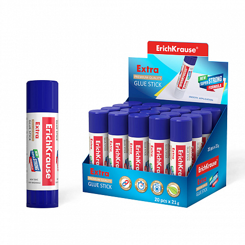 КЛЕЙ-КАРАНДАШ ERICHKRAUSE EXTRA, 21Г