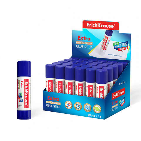 КЛЕЙ-КАРАНДАШ ERICHKRAUSE EXTRA, 8Г