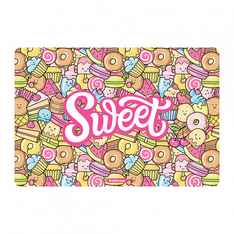 ПОДКЛАДКА НАСТОЛЬНАЯ ПЛАСТИКОВАЯ ERICHKRAUSE SWEET PARADISE, А3