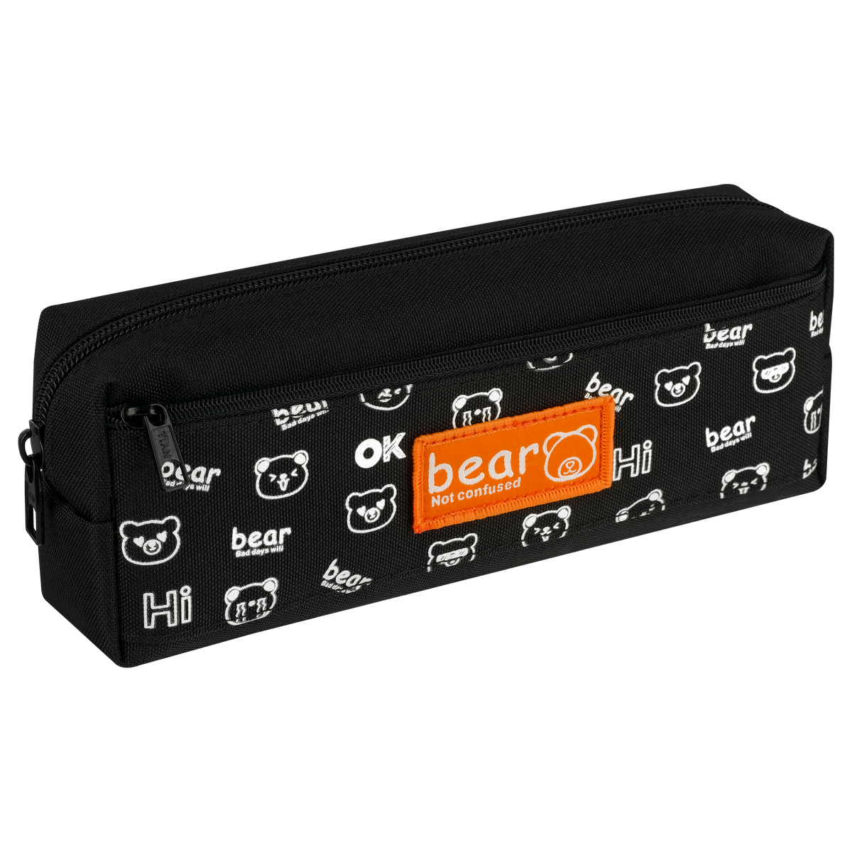 ПЕНАЛ МЯГКИЙ 1 ОТДЕЛЕНИЕ, 1 КАРМАН, 220*50*85 MESHU BEAR, ПОЛИЭСТЕР
