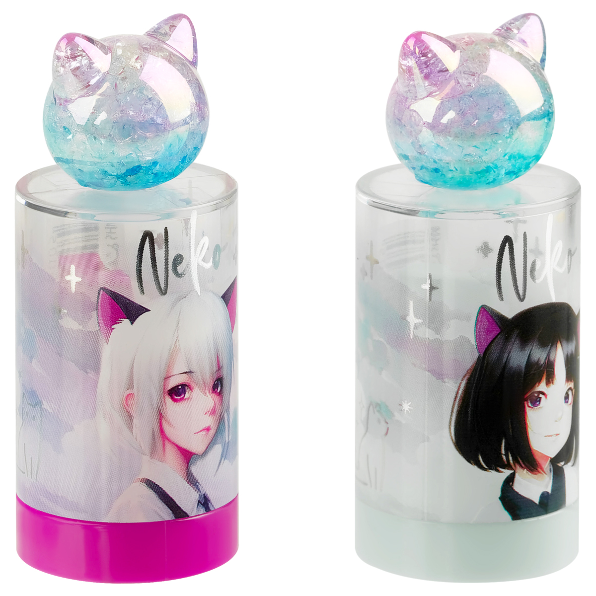 ТОЧИЛКА ПЛАСТИКОВАЯ MESHU NEKO, 1 ОТВЕРСТИЕ, АССОРТИ