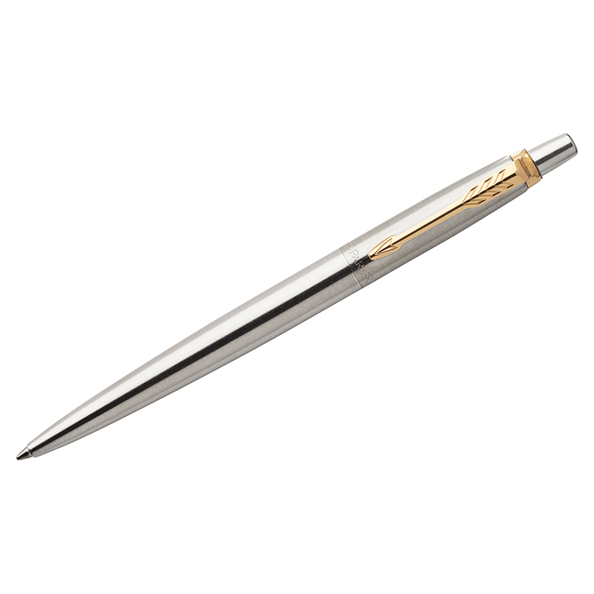 РУЧКА ШАРИКОВ. PARKER JOTTER CORE K691 (CW1953182) STAINLESS STEEL GT M ЧЕРНИЛА СИН. ПОДАР.КОР.